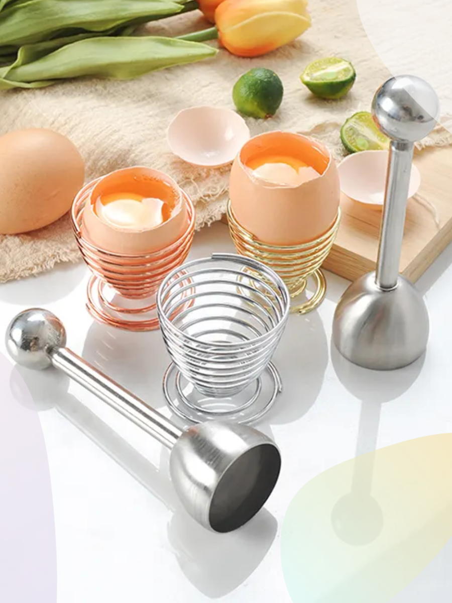 Подставка для ЯИЦ пасхальная под яйцо всмятку, чехол для спонжа, контейнер для яиц в холодильник, подставка под яйца - фотография № 4