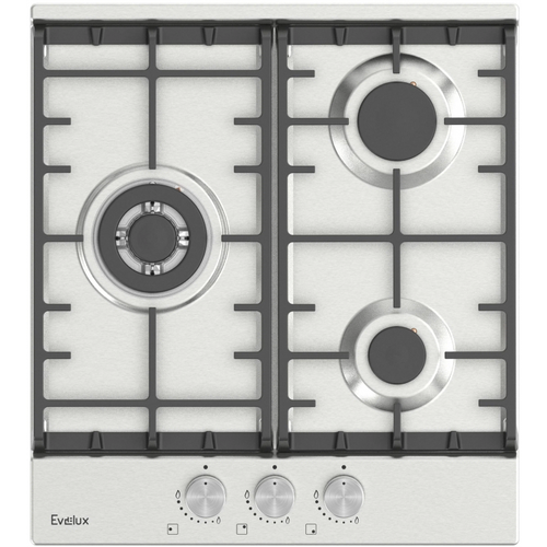Газовая варочная поверхность Evelux HEG 450 X (нержавеющая сталь)