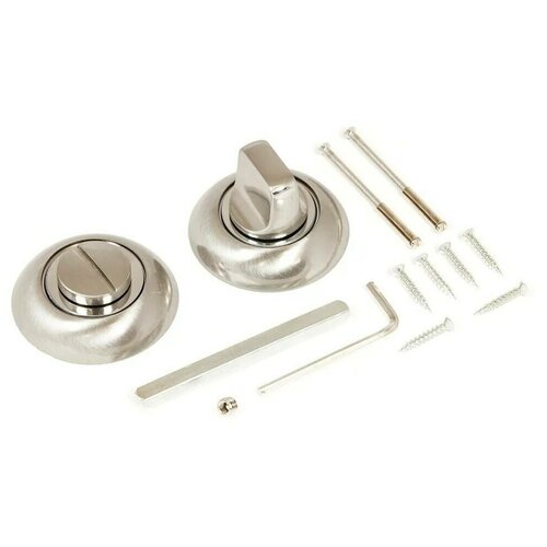 Завертка дверная Vilardi SN/CP Матовый хром/хром (2 шт)