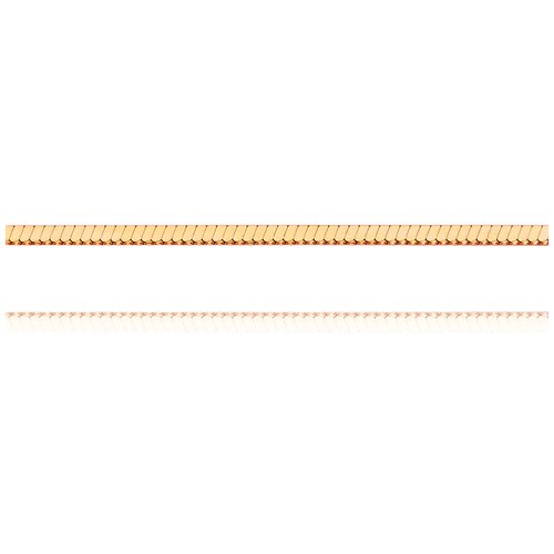 Цепь из золота плетения Панцирь одинарный ЦП130УКВА4-А51 АДАМАС