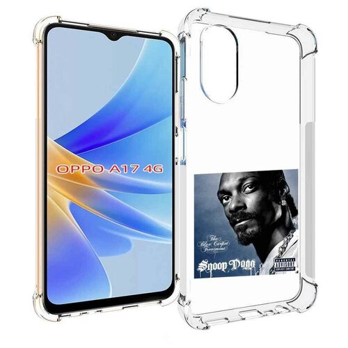 Чехол MyPads Snoop Dogg THA BLUE CARPET TREATMENT для OPPO A17 задняя-панель-накладка-бампер чехол mypads snoop dogg tha last meal для oppo a17 задняя панель накладка бампер