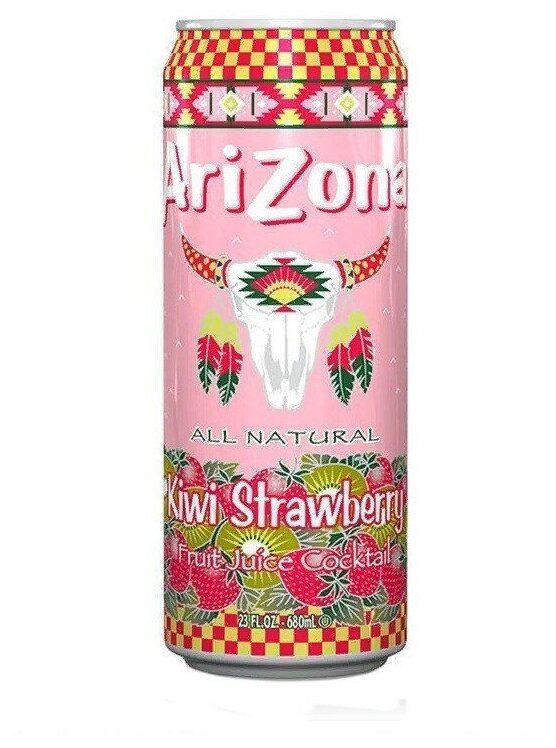 Напиток Arizona Kiwi Strawberry 0,68л - фотография № 3