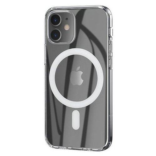 Чехол-накладка для iPhone 12/12 Pro HOCO Magnetic protective прозрачный чехол накладка krutoff silicone case tiktok для honor 30 красный