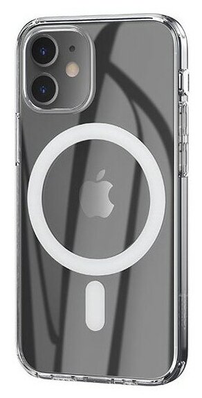 Чехол-накладка для iPhone 12/12 Pro HOCO Magnetic protective прозрачный