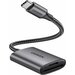 Кардридер USB-C 3.1 для карт памяти TF / SD Ugreen, серый (80888)