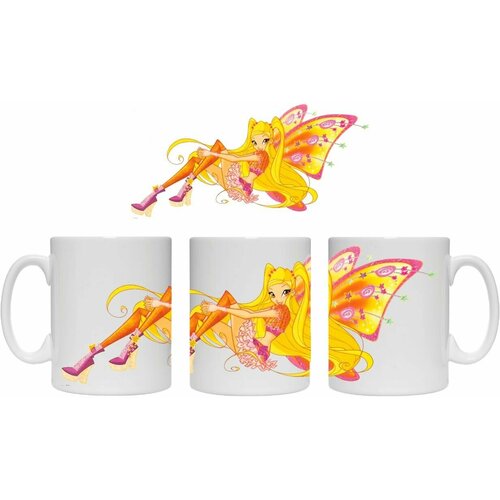 Белая кружка: Клуб Винкс: Стелла 2