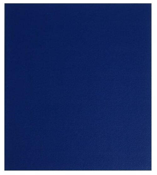 Альбом вертикальный для значков, с листами на ткани, 230 х 270 мм, бумвинил, синий