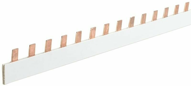 фото Шина соединительная типа PIN (12 штырей) 1Р 100 А (22 см) REXANT