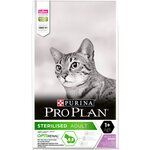 PURINA PRO PLAN CAT OPTIRENAL STERILISED TURKEY для взрослых кастрированных котов и стерилизованных кошек с индейкой (3 кг х 4 шт) - изображение