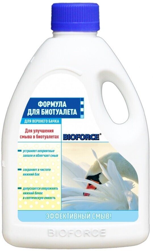 Жидкость для биотуалета Bioforce формула Bioforce  для верхнего бачка 1л 