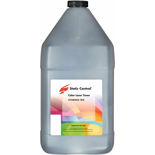 static control trmptcol 1kg y тонер hp universal желтый 1000 гр совместимый Static Control KYUNIVK3-1KG тонер (Kyocera TK-540K - 1T02HL0EU0) черный 1000 гр (совместимый)