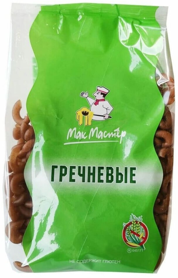 Макаронные изделия МакМастер, Гречневые, рожок, 300 г