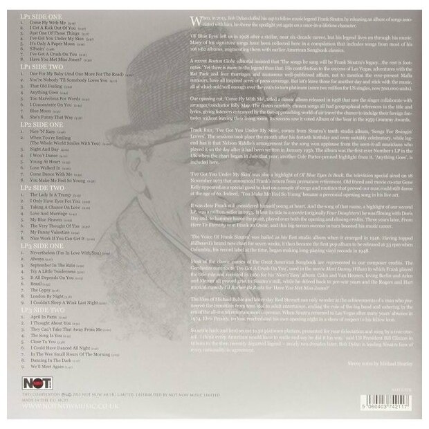 Frank Sinatra. The Platinum Collection (3LP) Виниловая пластинка FAT - фото №4