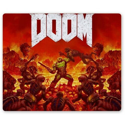 Коврик для мышки прямоугольный DOOM