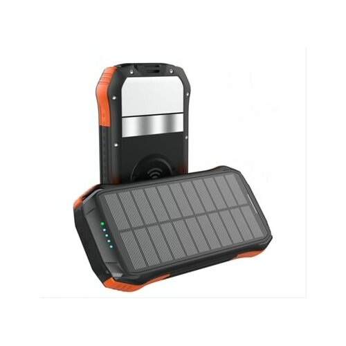 Внешний аккумулятор Powerbank Choetech 10000 мАч с солнечной панелью и беспроводной зарядкой Qi 5Вт B659 427000₽
