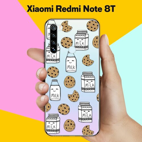 Силиконовый чехол Молоко и печеньки на Xiaomi Redmi Note 8T силиконовый чехол молоко и печеньки на xiaomi redmi 9c