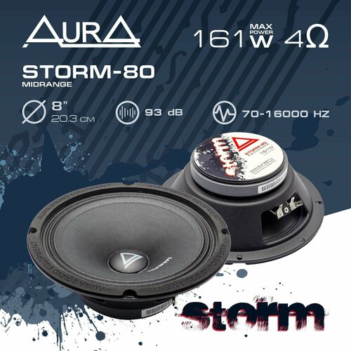 Эстрадная акустика AurA STORM-80 3698₽