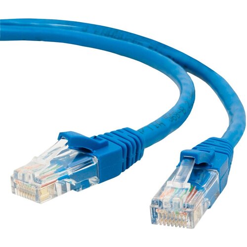 Патч-корд Hyperline PC-LPM-UTP-RJ45-RJ45-C5e-1M-LSZH-BL (17750)