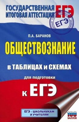 Петр баранов: егэ обществознание в таблицах и схемах для подготовки к егэ. 10-11 классы