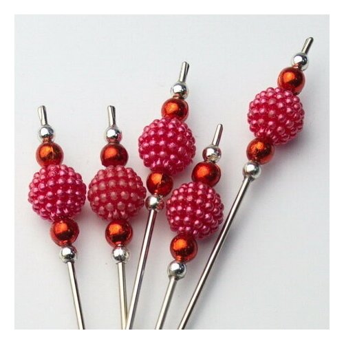 Шпажка ручной работы ежевика красная 299₽
