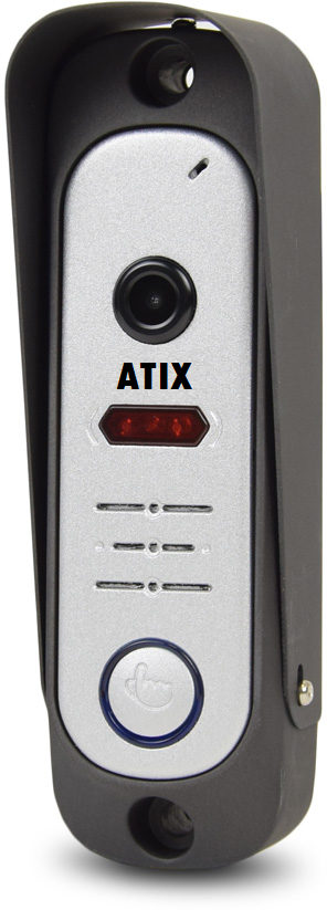 Вызывная панель ATIX AT-I-D11C для видеодомофонов цв. серебристый
