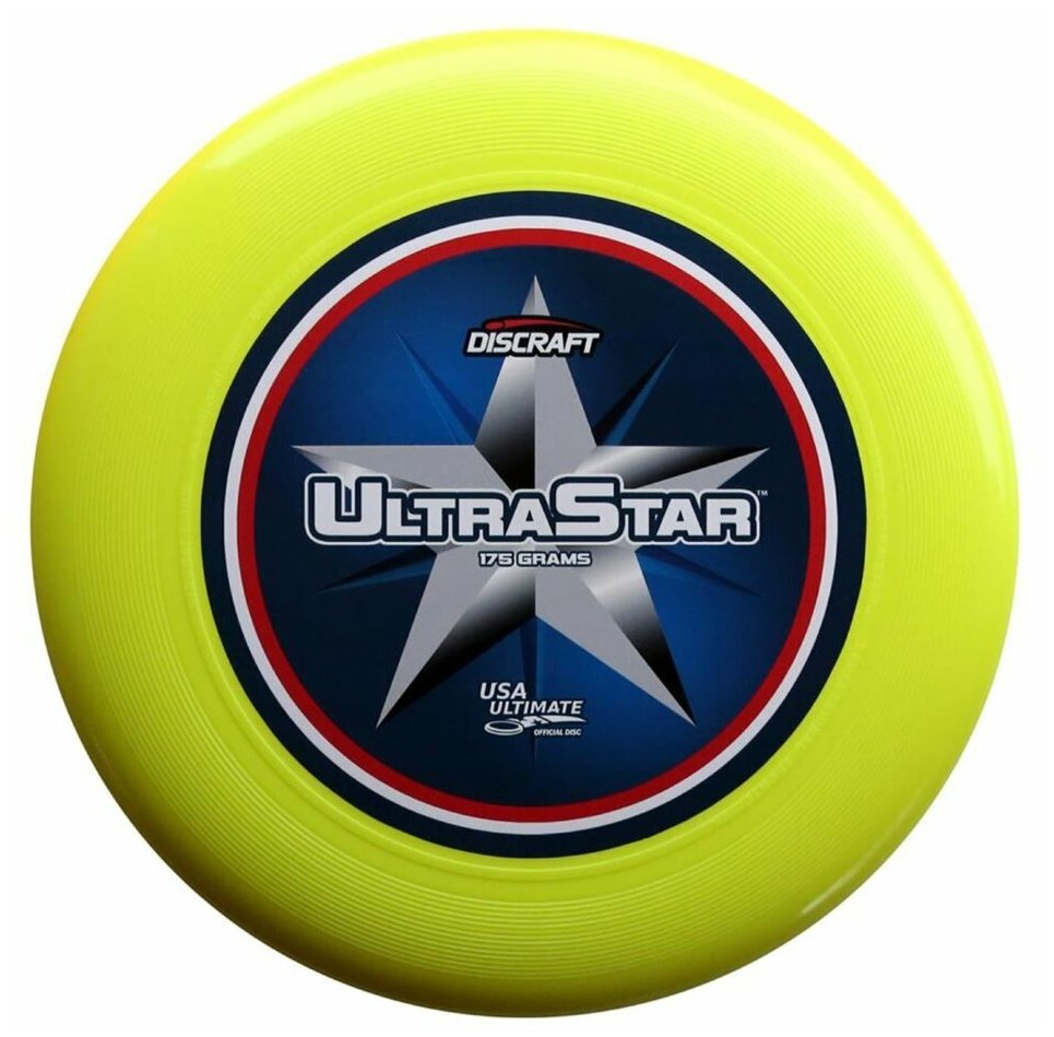 Фрисби Discraft Ultra-Star SuperColor (желтый)
