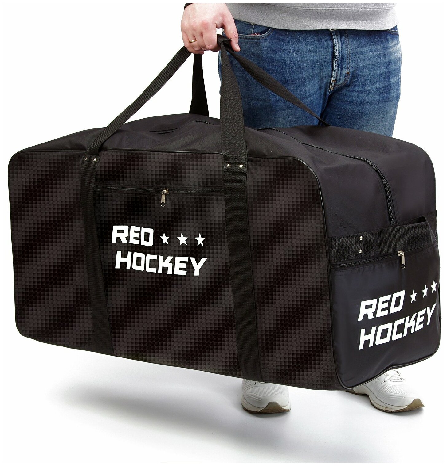 Хоккейный баул Red hockey №3, чёрный