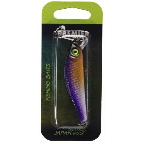 Воблер PREMIER Real Minnow 65, 44 мм, 3.8 г, минноу, тонущий (0.3-1.5 м), цвет 007 (PR-RM65-007) воблер premier real minnow 65 цвет 007 3 8 гр l 44 мм 0 3 1 5 м тонущий pr rm65 007