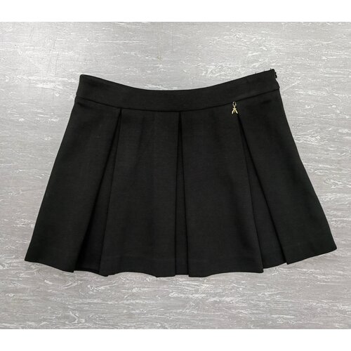Школьная юбка PATRIZIA PEPE, мини, размер 10, черный