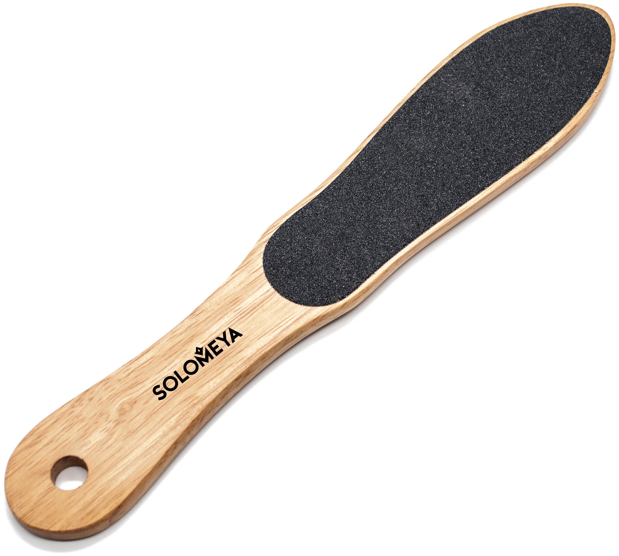 Пилка профессиональная педикюрная деревянная в форме стопы 80/150 / Professional Wooden Foot File