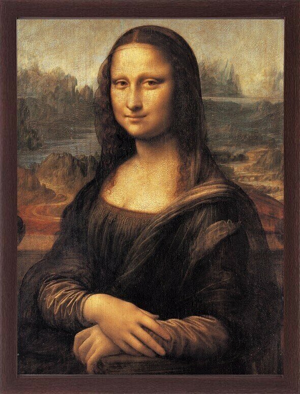 Портрет Мона Лизы Джоконды Леонардо да Винчи
