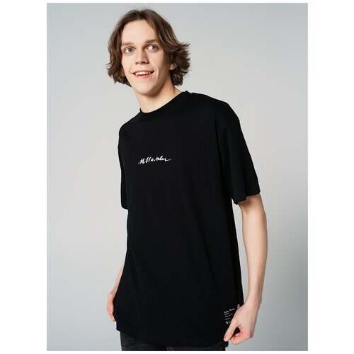 фото Футболка с кор.рукавом малевич к."чёрный квадрат" твое 79197 размер xs-s, черный, men