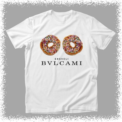 фото Футболка хлопок, размер 48, белый нет бренда