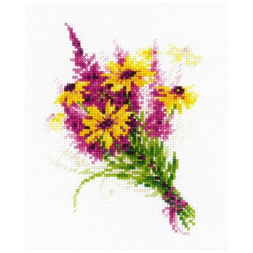 фото Набор букетик с рудбекией 15х18 риолис 1577 1577