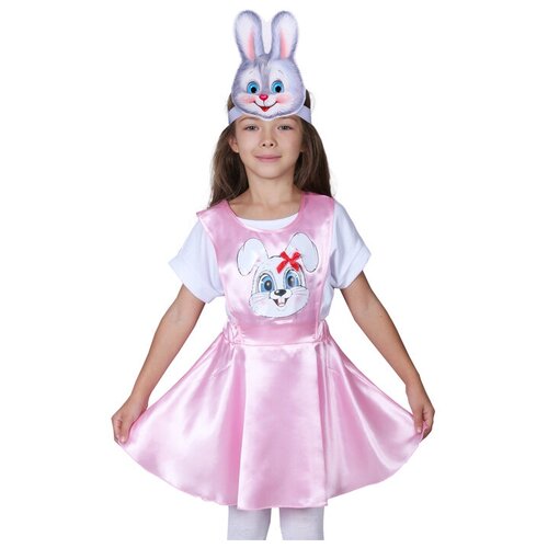 фото Костюм "зайка", сарафан, маскаободок, р.30, рост 110-116 5040992 страна карнавалия