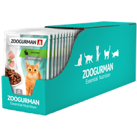 Влажный корм для стерилизованных кошек Зоогурман с кроликом (кусочки в соусе) 85 г х 30 шт.