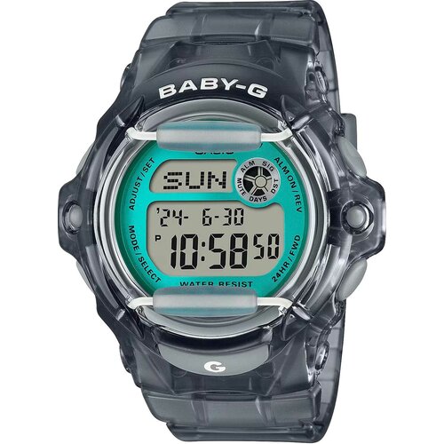 наручные часы casio baby g bg 169u 3 бирюзовый Наручные часы CASIO Baby-G, черный