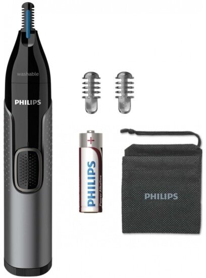 Триммер Philips NT3650/16 для волос в носу, ушах и на бровях