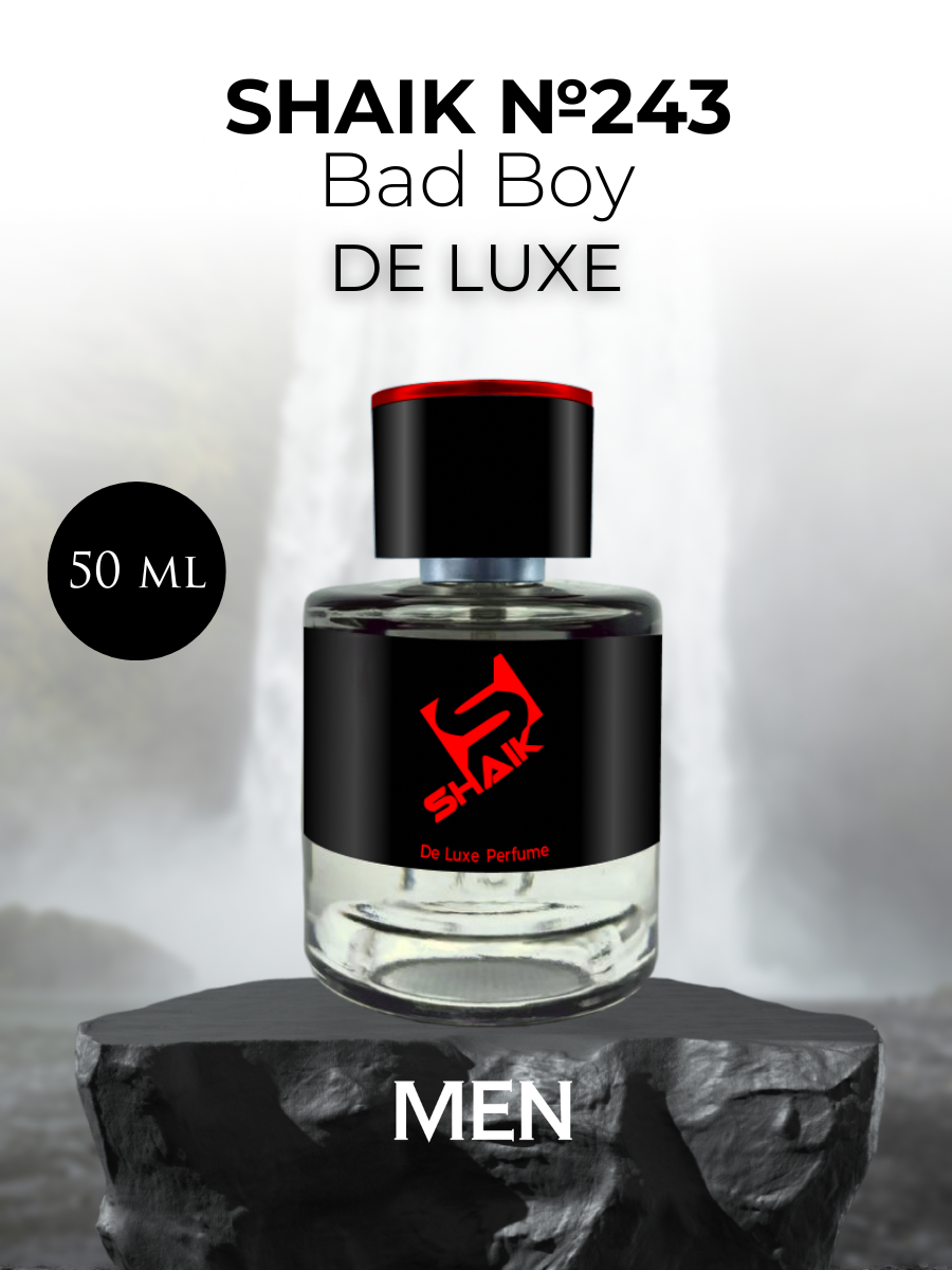 Парфюмерная вода Shaik №243 Bad Boy 50 мл DELUXE