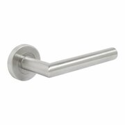 Ручка дверная лофт из нержавеющей стали стандарт 0201 SS (35-70) INOX