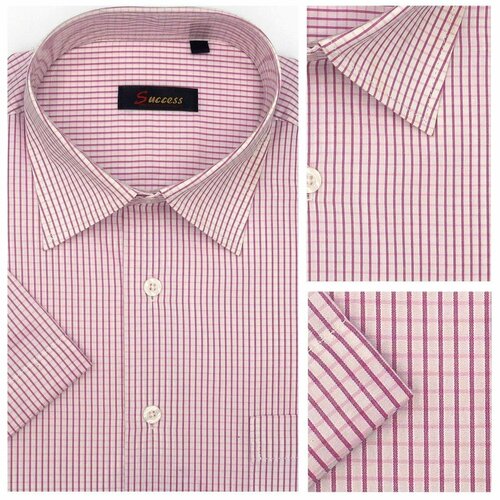 Рубашка SUCCESS, размер 41, розовый