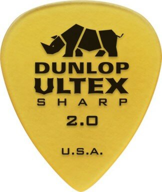 Медиатор Dunlop 433R2.0 Ultex Sharp, 2 мм, 1 шт.