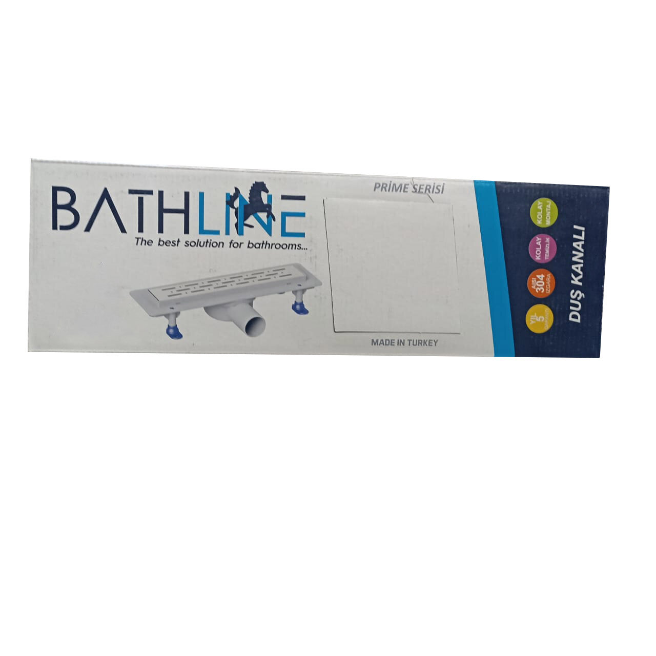 Трап сантехнический нерж BATHLINE 70*330, боковой, Ø50, 4023.0Y050K.033.1 - фотография № 6