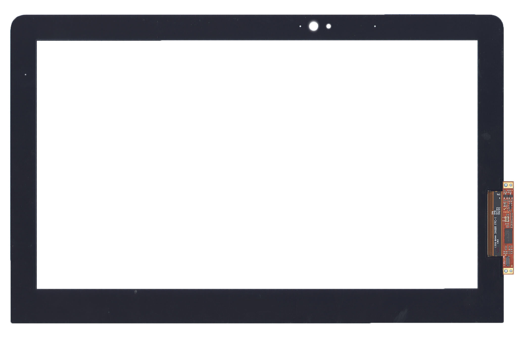 Сенсорное стекло (тачскрин) для Asus 5466R FPC-1 черное