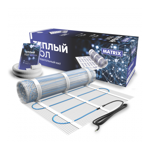 GRANDEKS Двухжильный нагревательный мат MATRIX 20кв м 300 Вт 3560₽