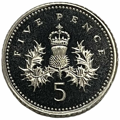 Великобритания 5 пенсов 1998 г. (Proof) великобритания 50 пенсов 1998 г proof