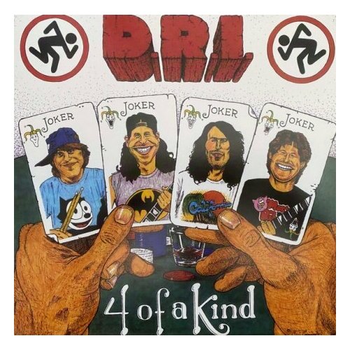 Виниловые пластинки, Music On Vinyl, Roadrunner Records, DIRTY ROTTEN IMBECILES - 4 Of A Kind (LP, Coloured)