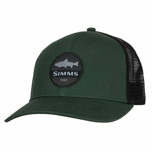 фото Бейсболка simms, размер onesize, зеленый