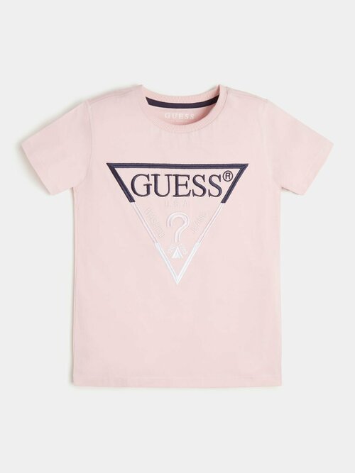 Футболка GUESS, размер 16, розовый