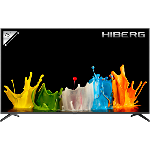 Телевизор LED Hiberg 75Y UHD Smart TV 4K